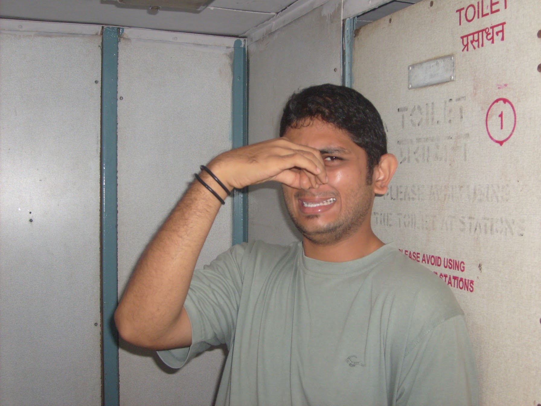 Inside a sleeper class coach